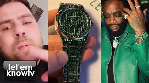 rick ross fake watch|rick ross nico leonard.